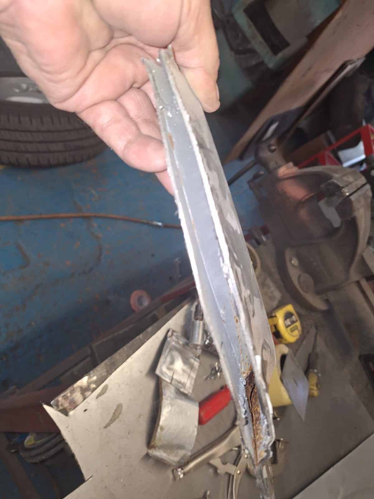 160725 Mercedes Vito Restoration Work 4