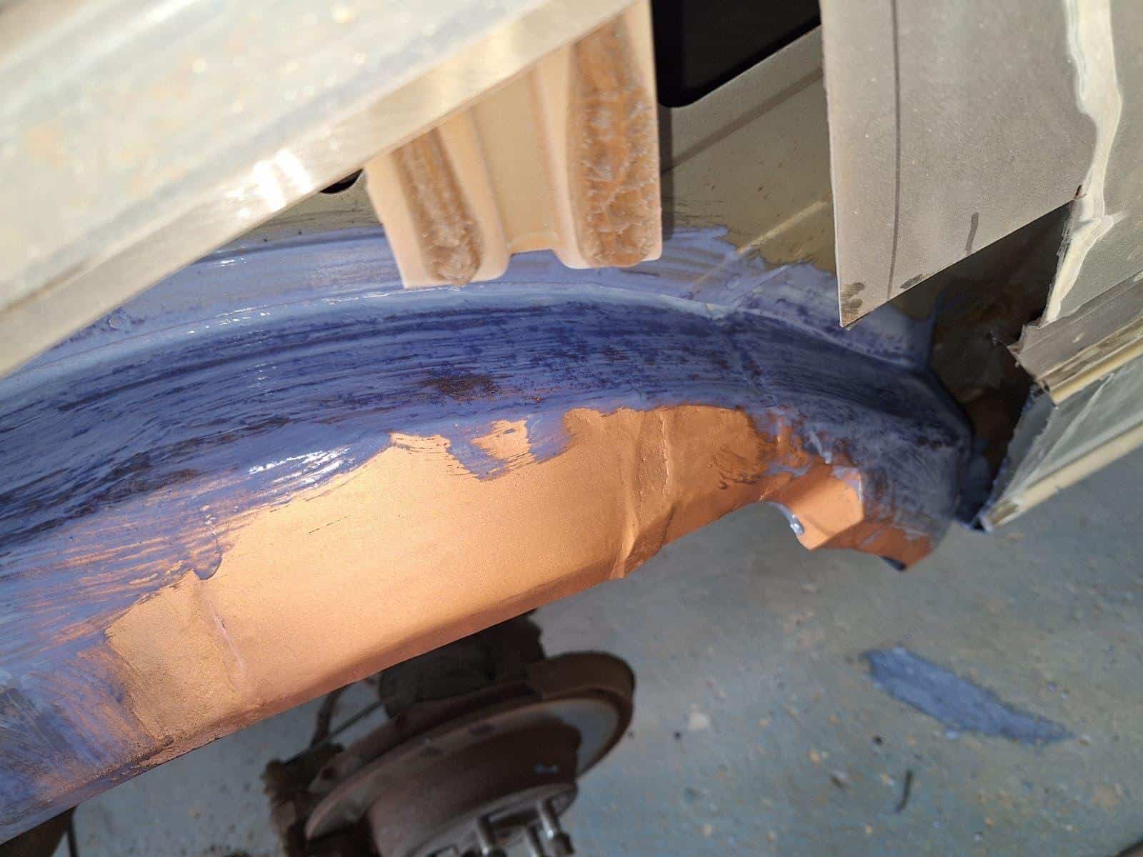 160725 Mercedes Vito Restoration Work 8