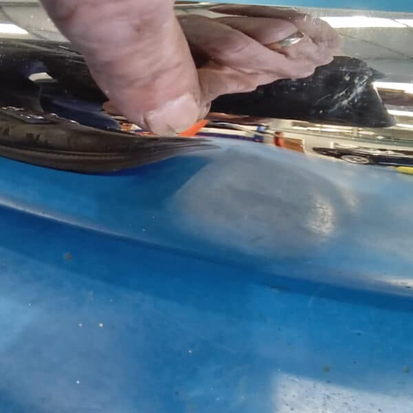 17.07.2025 1956 Jensen 541 Maroon rear bumper 10