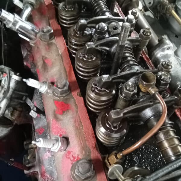 17.07.2025 1956 Jensen 541 Maroon rear bumper 7