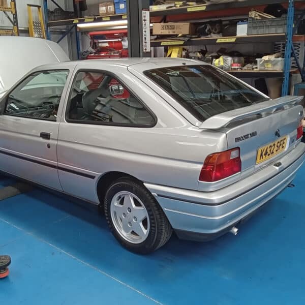 17.07.2025 1993 Ford Escort XR3I Silver PDI 3