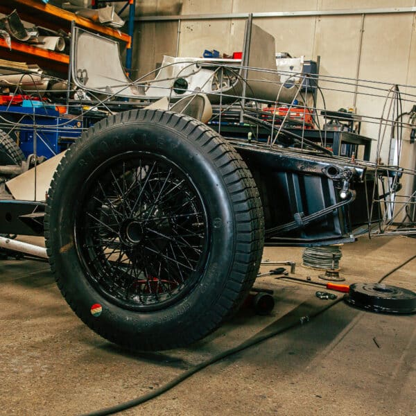 1954 Jaguar XK120B New Wheels 2