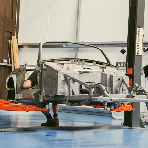 1955 Aston Martin DB2 Drophead Back in Workshop