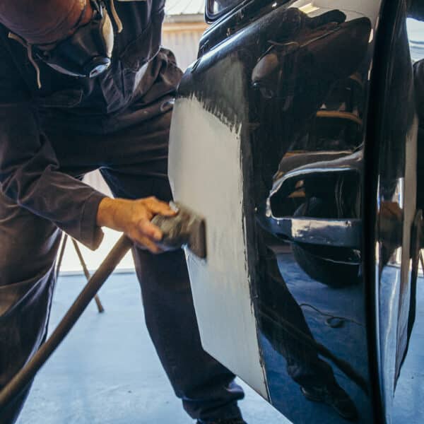 1965 Jaguar Mk2 Door Paint Repair 17