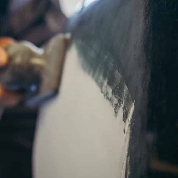 1965 Jaguar Mk2 Door Paint Repair 19