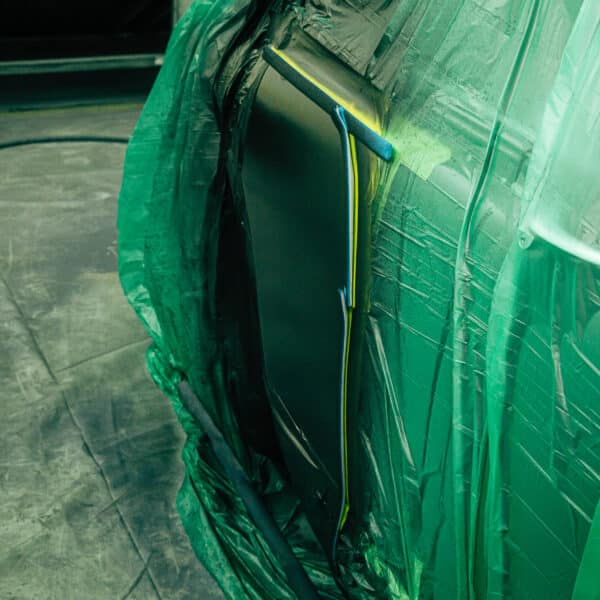 1965 Jaguar Mk2 Door Paint Repair 26