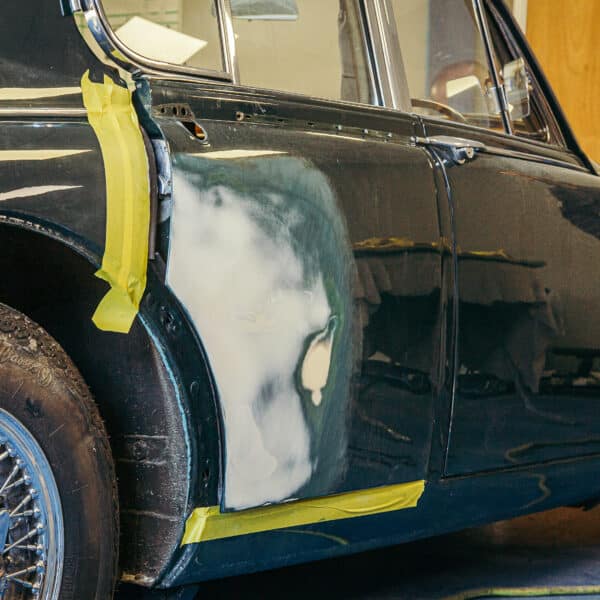 1965 Jaguar Mk2 Door Paint Repair 3