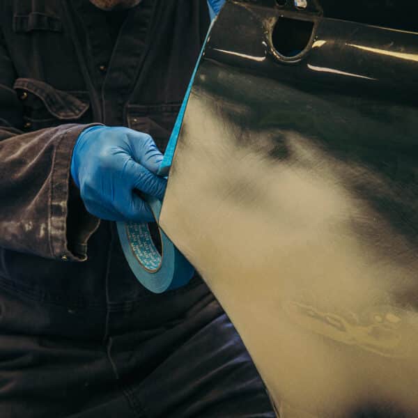 1965 Jaguar Mk2 Door Paint Repair 4