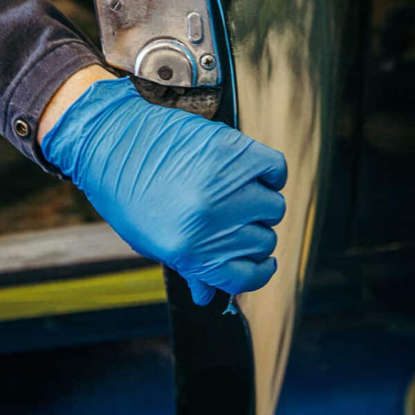 1965 Jaguar Mk2 Door Paint Repair 6