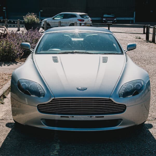 2009 Aston Martin V8 Vantage Roadster Arrival Photos 2