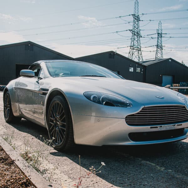 2009 Aston Martin V8 Vantage Roadster Arrival Photos 8