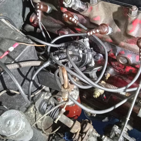 24.07.2025 1956 Jensen 541 Maroon battery and start 8