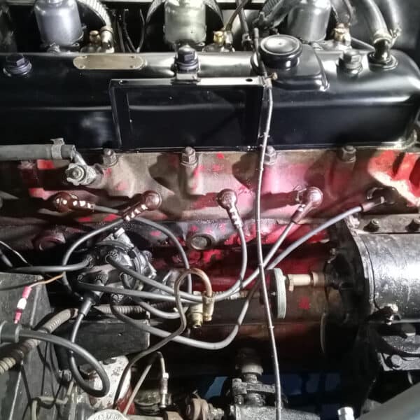 24.07.2025 1956 Jensen 541 Maroon battery and start 9