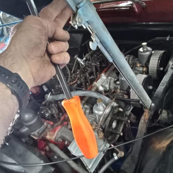 24.07.2025 1956 Jensen 541 Maroon part swap 9