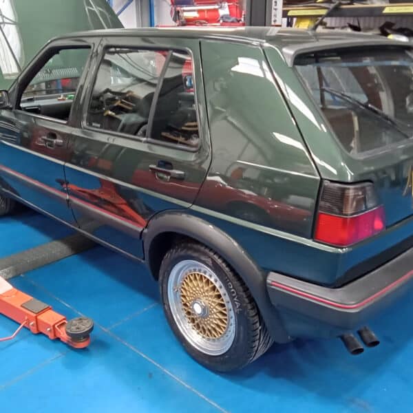 24.07.2025 1988 Volkswagen Golf GTI Green Apprasial 3