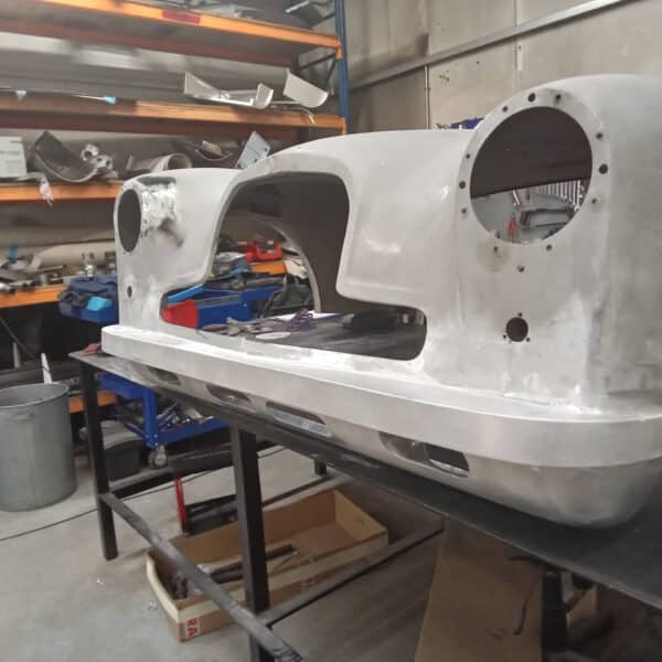 31.07.2025 1955 Aston Martin DB24 Drophead Coupe Red Bonnet repairs 2