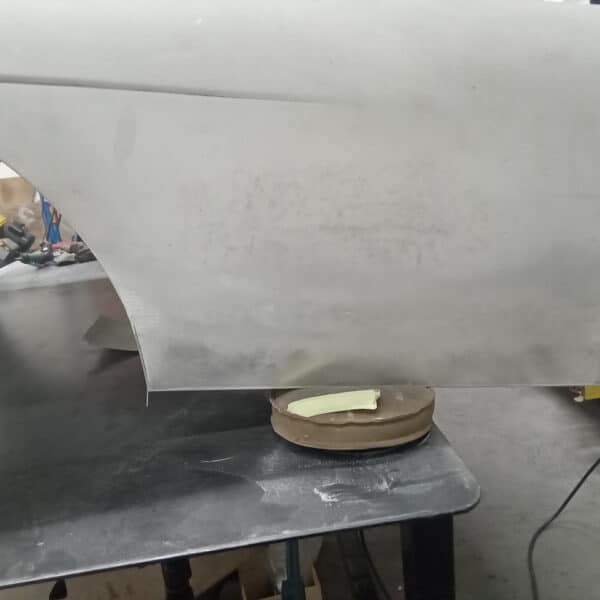 31.07.2025 1955 Aston Martin DB24 Drophead Coupe Red Bonnet repairs 3