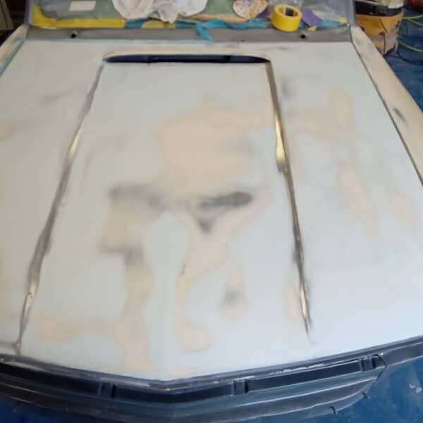 31.07.2025 1969 Audi 70L White filler work done 15