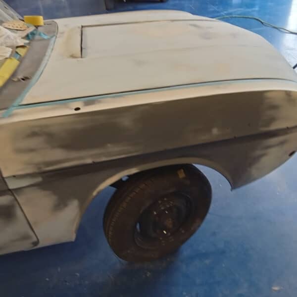 31.07.2025 1969 Audi 70L White filler work done 17