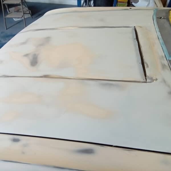 31.07.2025 1969 Audi 70L White filler work done 18