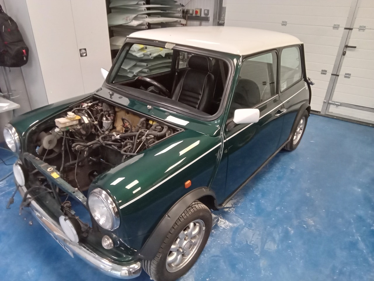 31.07.2025 1999 Rover Mini Green Polish 2