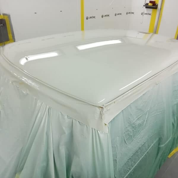 31072025 1999 Rover Mini roof painted 14