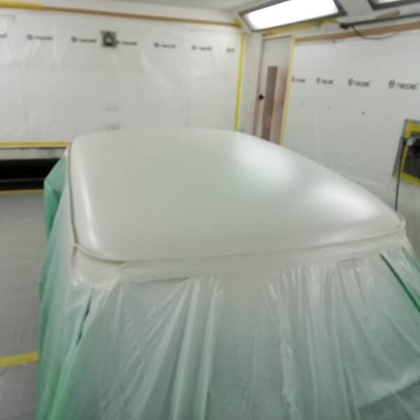 31072025 1999 Rover Mini roof painted 5