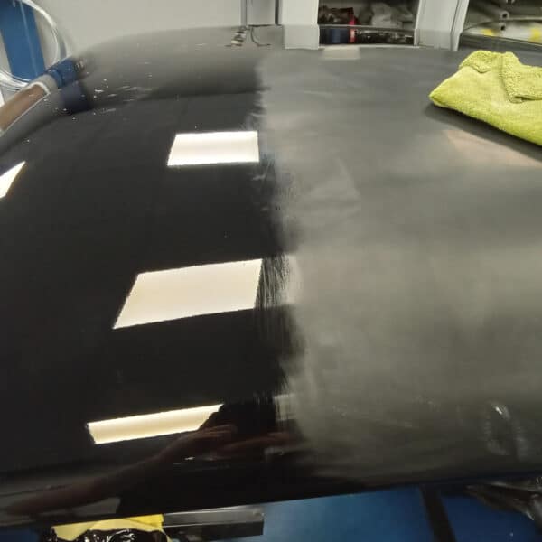 04082025 1953 Aston Martin DB24 paint and polish 8