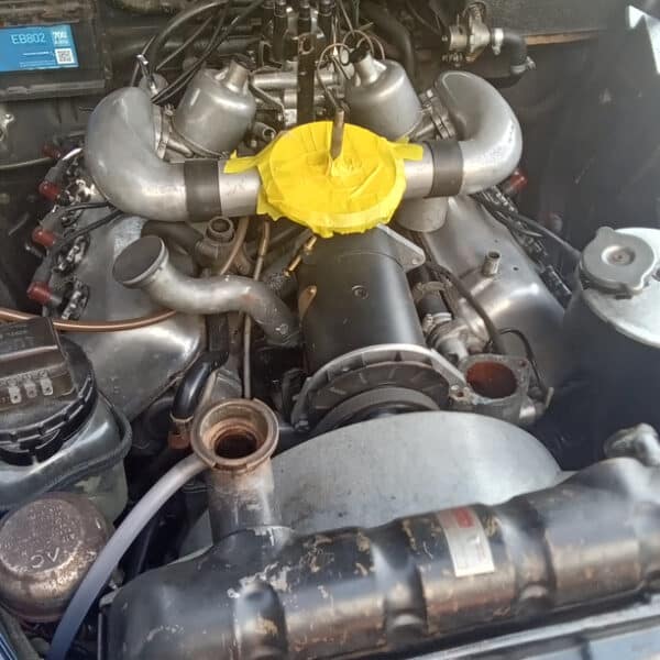 07.08.2025 1964 Daimler 250 V8 Blue cooling system 11