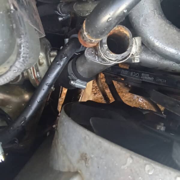 07.08.2025 1964 Daimler 250 V8 Blue cooling system 13