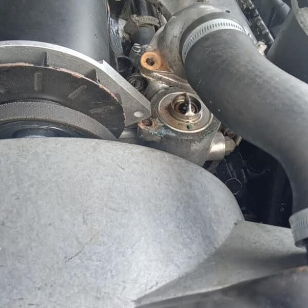 07.08.2025 1964 Daimler 250 V8 Blue cooling system 9