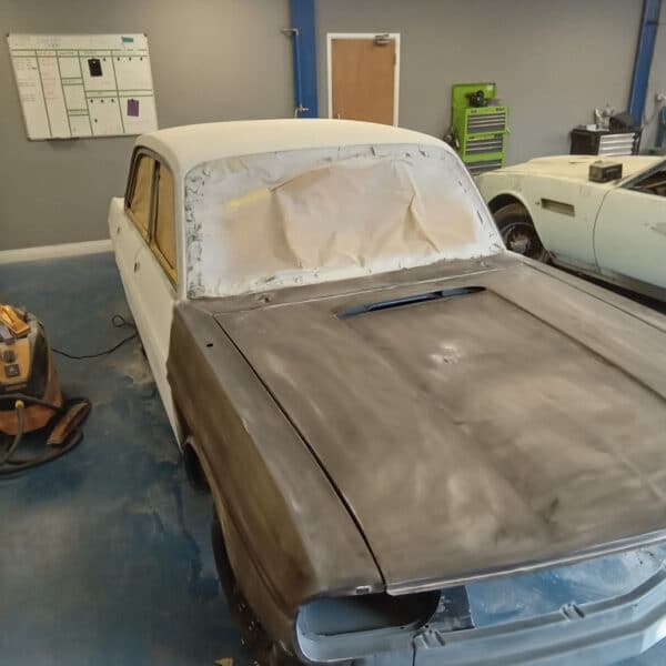 07.08.2025 1969 Audi 70L White sanding 2 4