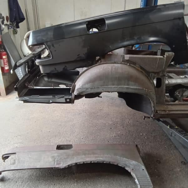 07.08.2025 1978 Mercedes 350SL Red Rear quarter 1