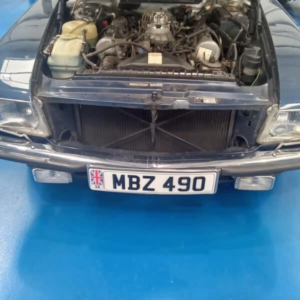 07.08.2025 1985 Mercedes 500SL Blue Repairs 1