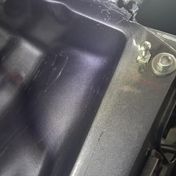 07.08.2025 1987 Mercedes 500 SL Grey front end repairs 3