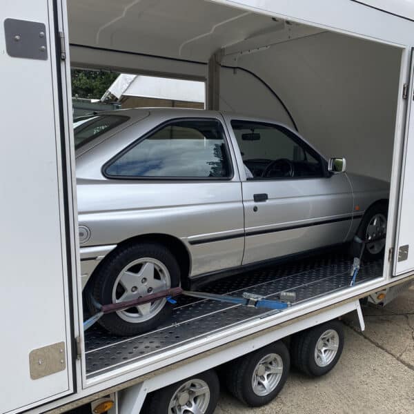 07.08.2025 1993 Ford Escort XR3I Silver transport 3