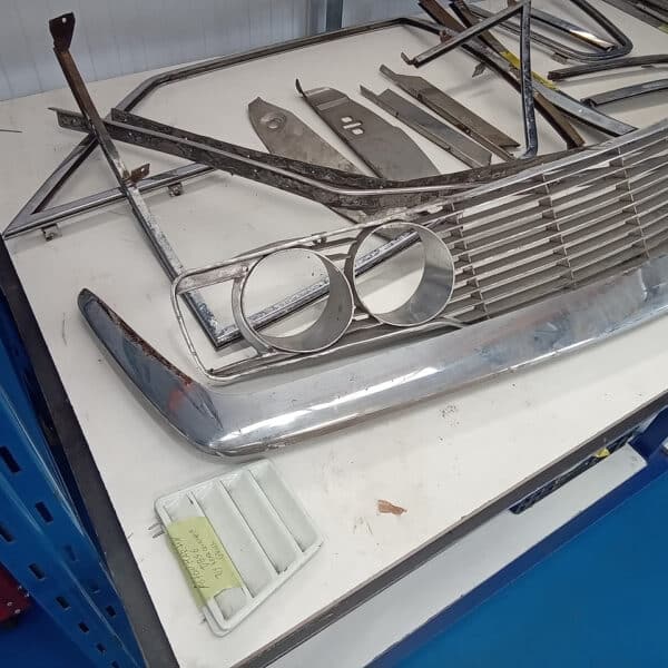 080825 1970 Aston Martin DBS6 Chrome Work 7