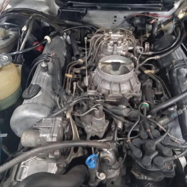 12.08.2025 1985 Mercedes 500SL Blue Rebuild 1