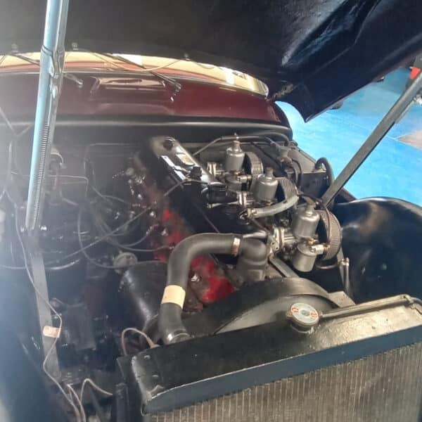 14.08.2025 1956 Jensen 541 Maroon running Issue 1
