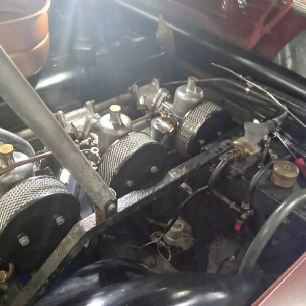 14.08.2025 1956 Jensen 541 Maroon running and tuning 6