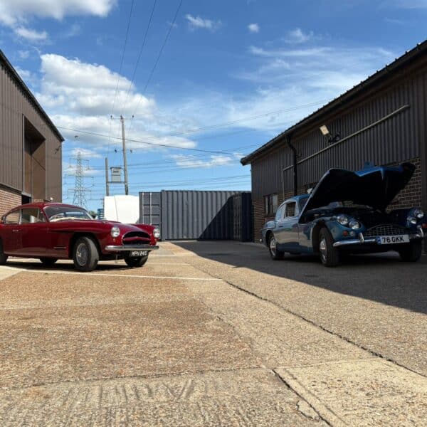 140825 Jensen Owners Club two visitors 2