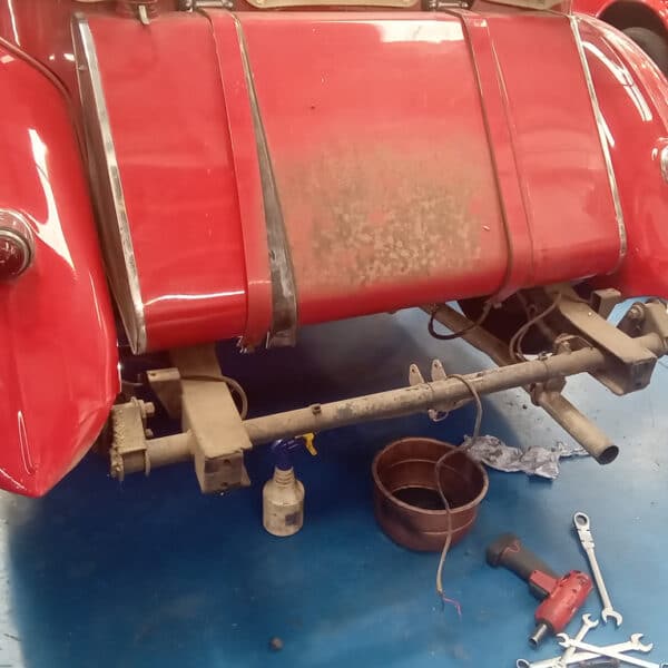 19.08.2025 1954 MG TF RED non starting investigation 21