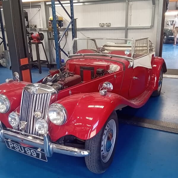19.08.2025 1954 MG TF RED non starting investigation 3