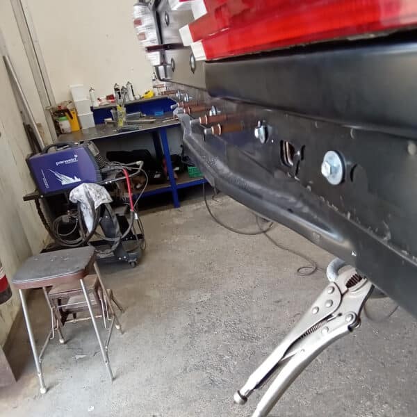 19.08.2025 1978 Mercedes 350SL Red full weld boot 3