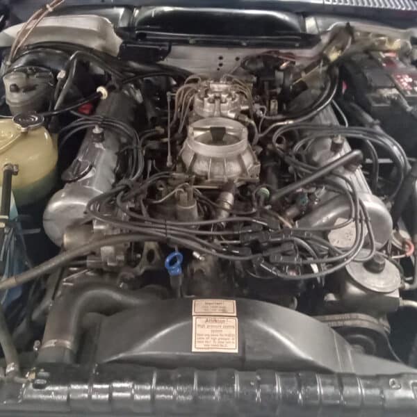 19.08.2025 1985 Mercedes 500 SL Blue squeaky Brakes 2