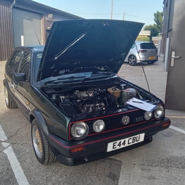 19.08.2025 1988 Volkswagen Golf GTI Green PDI 2