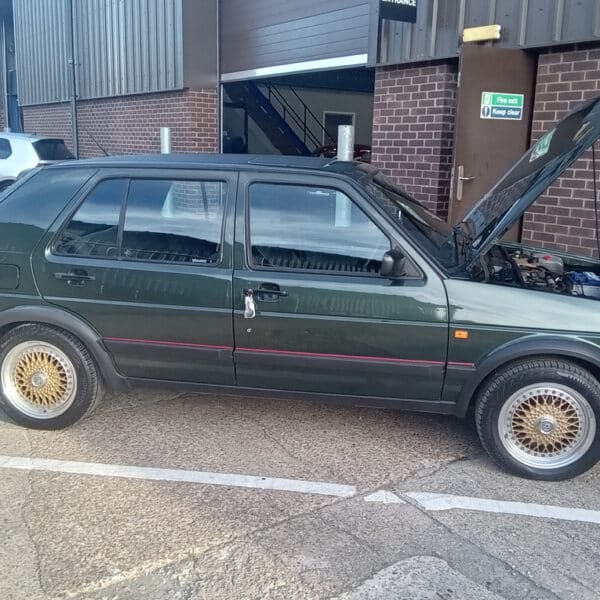 19.08.2025 1988 Volkswagen Golf GTI Green PDI 3