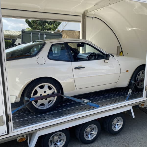 19.08.2025 1991 Porsche 944 S2 Coupe White Transport 1