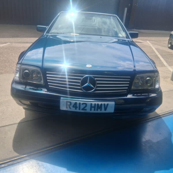 19.08.2025 1998 Mercedes Benz SL 500 replacing plates 2