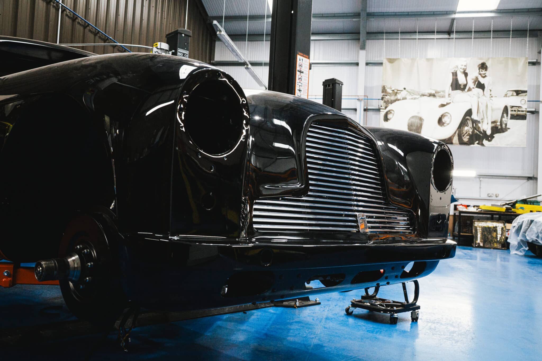 1953 Aston Martin DB2 Front Grille scaled